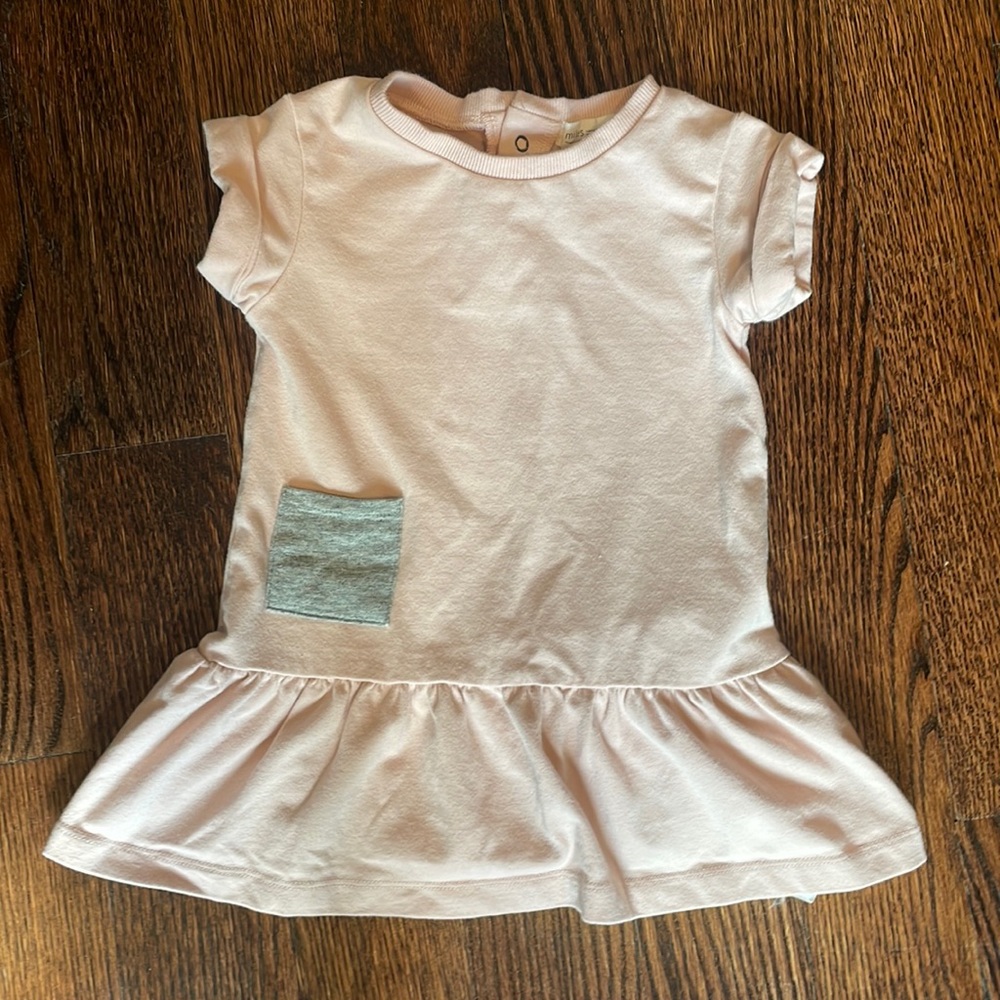 Miles, light pink dress, 24 months. (132)